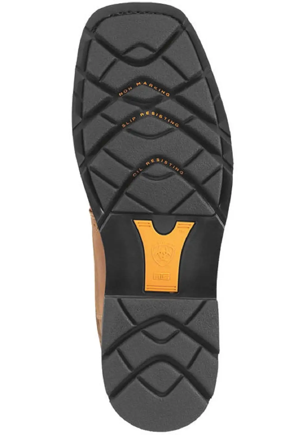 ARIAT MEN'S SIERRA PULL ON WESTERN WIDE SQUARE TOE WORK BOOTS - 10010148 - Image 5