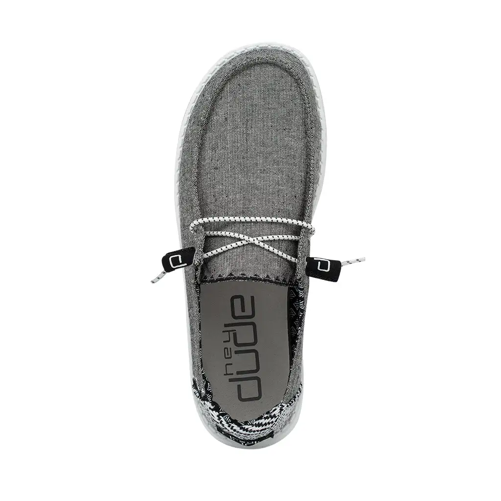 HEYD HEY DUDE WOMEN'S WENDY CHAMBRAY ONYX - 121414203 - Image 3