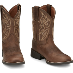 JUSTIN KIDS CANTER WESTERN BOOTS - JK7510
