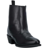 LAREDO MEN'S BLACK SIDE ZIPPER WESTERN BOOT - 62070