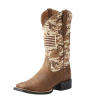 ARIAT WOMEN'S ROUND UP PATRIOT WESTERN BOOT- 10023368