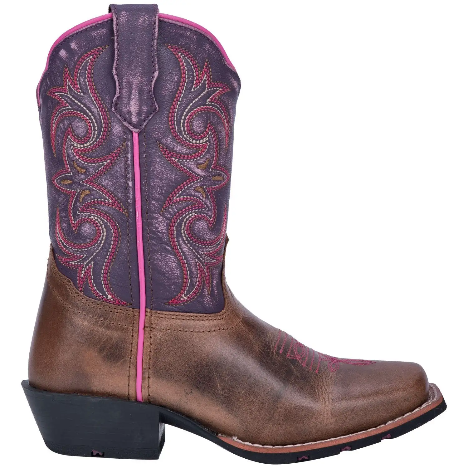 DANP DAN POST KID'S MAJESTY LEATHER YOUTH WESTERN BOOT (3.5-6.5) - DPC3947 - Image 2