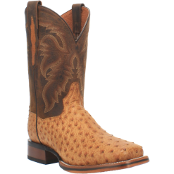DANP DAN POST MEN'S KERSHAW FULL QUILL OSTRICH WESTERN BOOT - DP4951