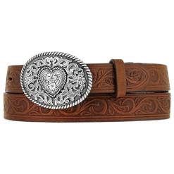 LEEGIN GIRLS TROPHY BROWN BELT - 815BD