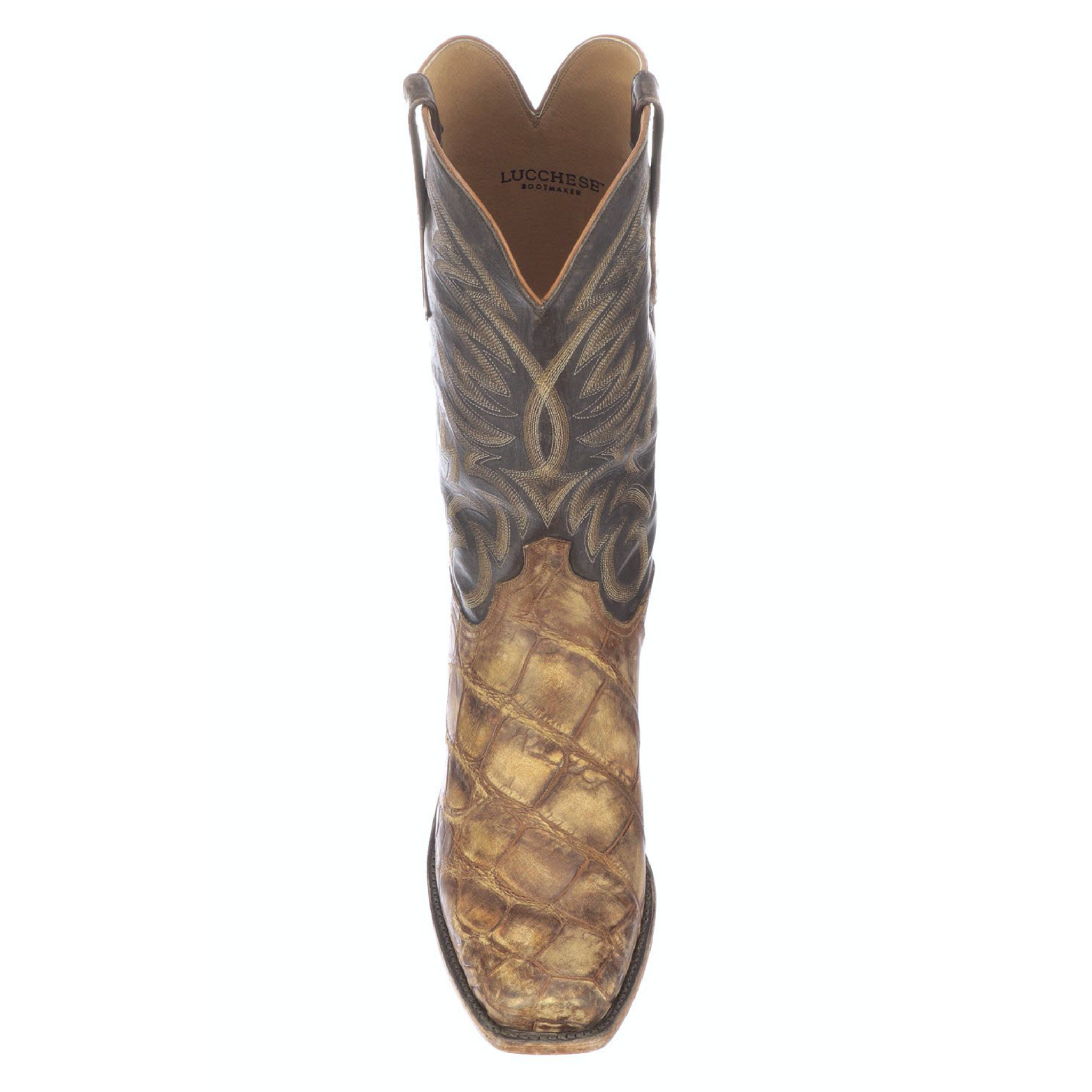 MEN'S LUCCHESE RODNEY GIANT GATOR EXOTIC WESTERN BOOT- N1197.73 - Image 3