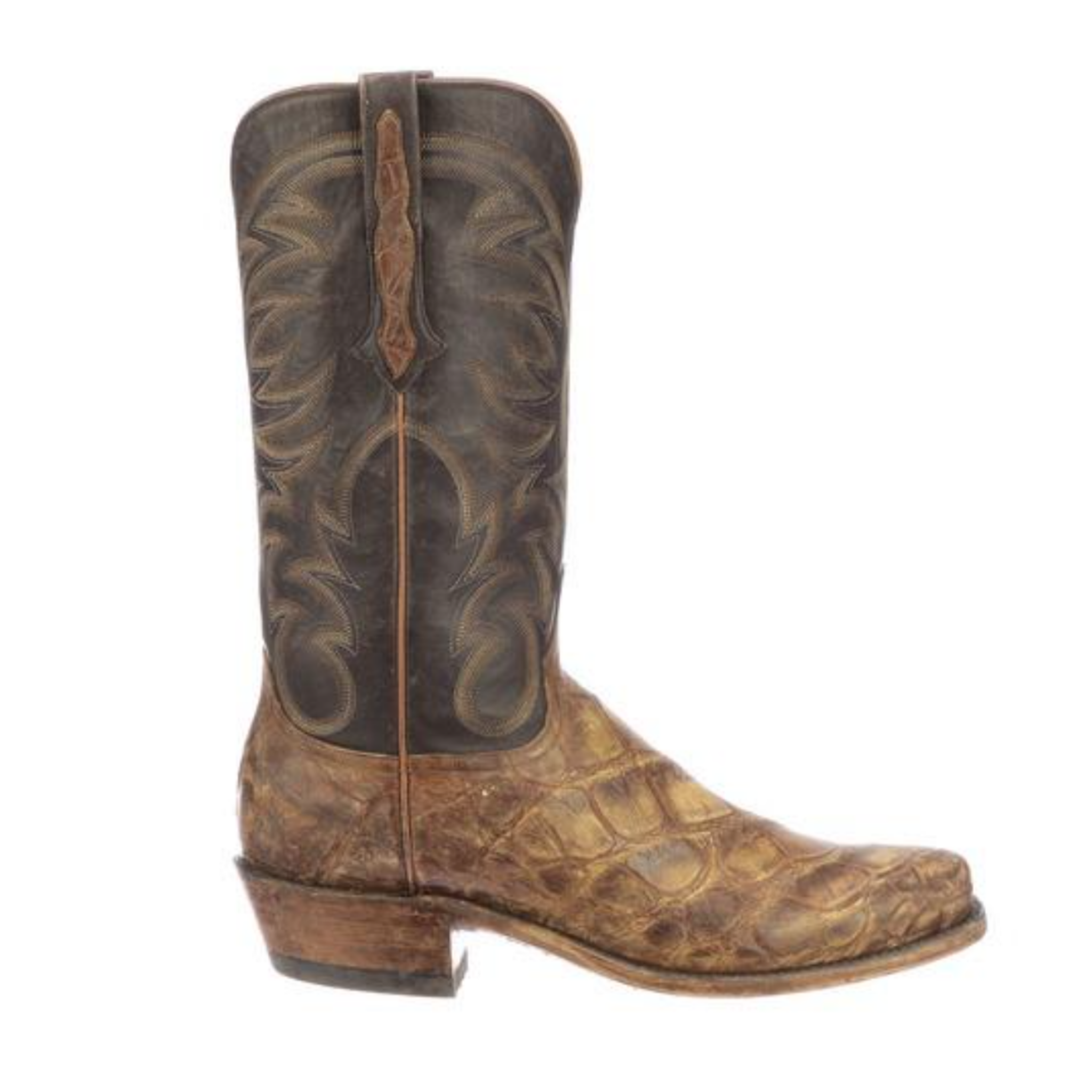 MEN'S LUCCHESE RODNEY GIANT GATOR EXOTIC WESTERN BOOT- N1197.73