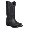 LAREDO MEN'S BLACK ATLAS ROUND TOE WESTERN BOOT- 68620