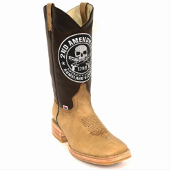 RKLH ROCKIN' LEATHER MEN'S 2ND AMENDMENT WESTERN BOOT- 1200