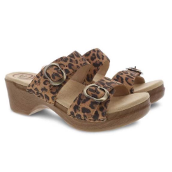 DANSKO SOPHIE LEOPARD SUEDE - 984156220