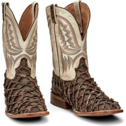 TONY LAMA MEN'S HATFIELD PIRARUCU WESTERN BOOT - SA6088