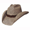 Moça BULLHIDE ATTER PARTY STRAW COWBOY HAT - 0221NAT