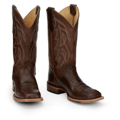 JUSTIN MEN'S HONKYTONKVILLE WESTERN BOOT - GR8011